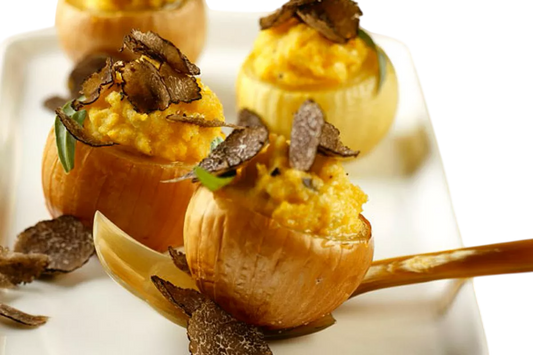 CIPOLLE RIPIENE AL TARTUFO