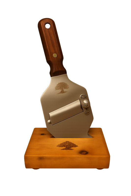 AFFETTA TARTUFI ACCIAIO INOX MANICO IN LEGNO